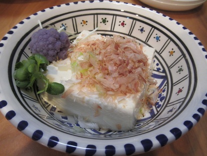 素人で超お手軽な豆富レシピ冷奴。