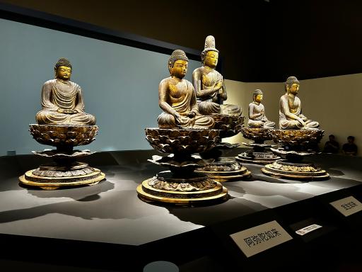 国宝 五智如来坐像(東京国立博物館 特別展「空海と真言の名宝」)
